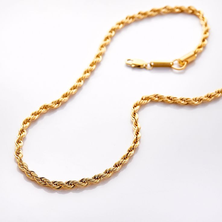 Coco Rope Halskette | 18K Vergoldet