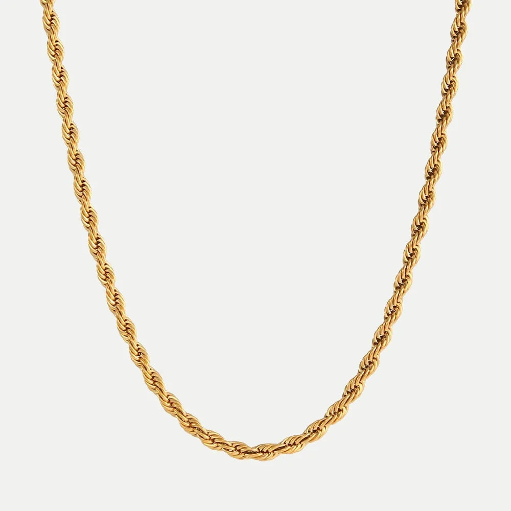 Coco Rope Halskette | 18K Vergoldet