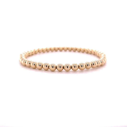 Beaded Armband | 18K Vergoldet