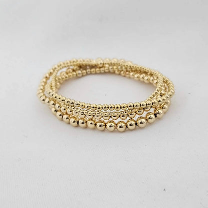 Beaded Armband | 18K Vergoldet